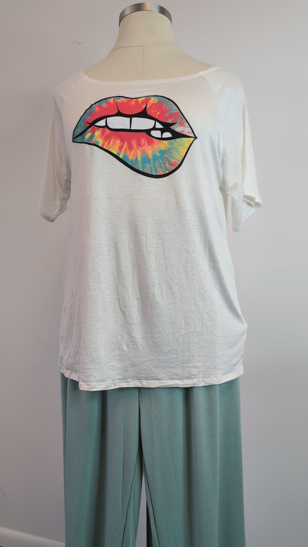 BiBi Oversized Graphic Knit Top S-XL