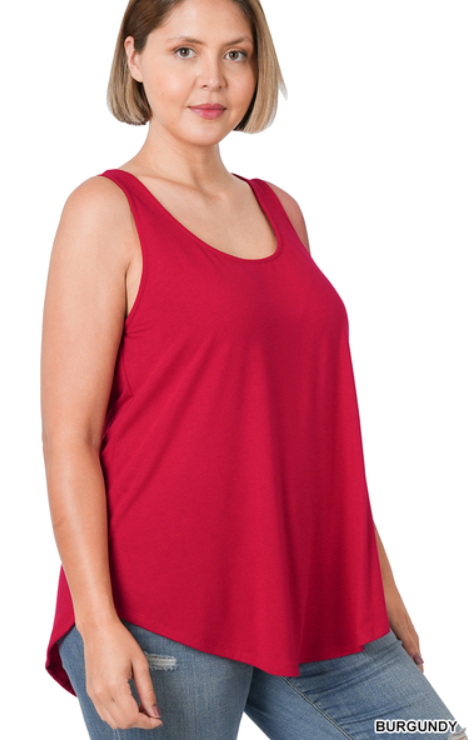 Zenana Perfect Tanktop- PLUS