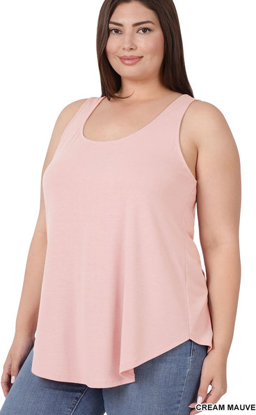 Zenana Perfect Tanktop- PLUS