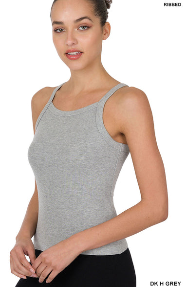 Zenana Ultra Soft Ribbed Cami- XS-XL
