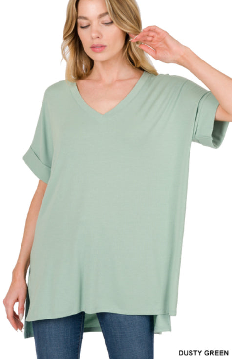 Zenana Perfect Boyfriend Tee- S-XL