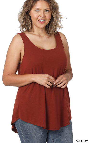 Zenana Perfect Tanktop- PLUS