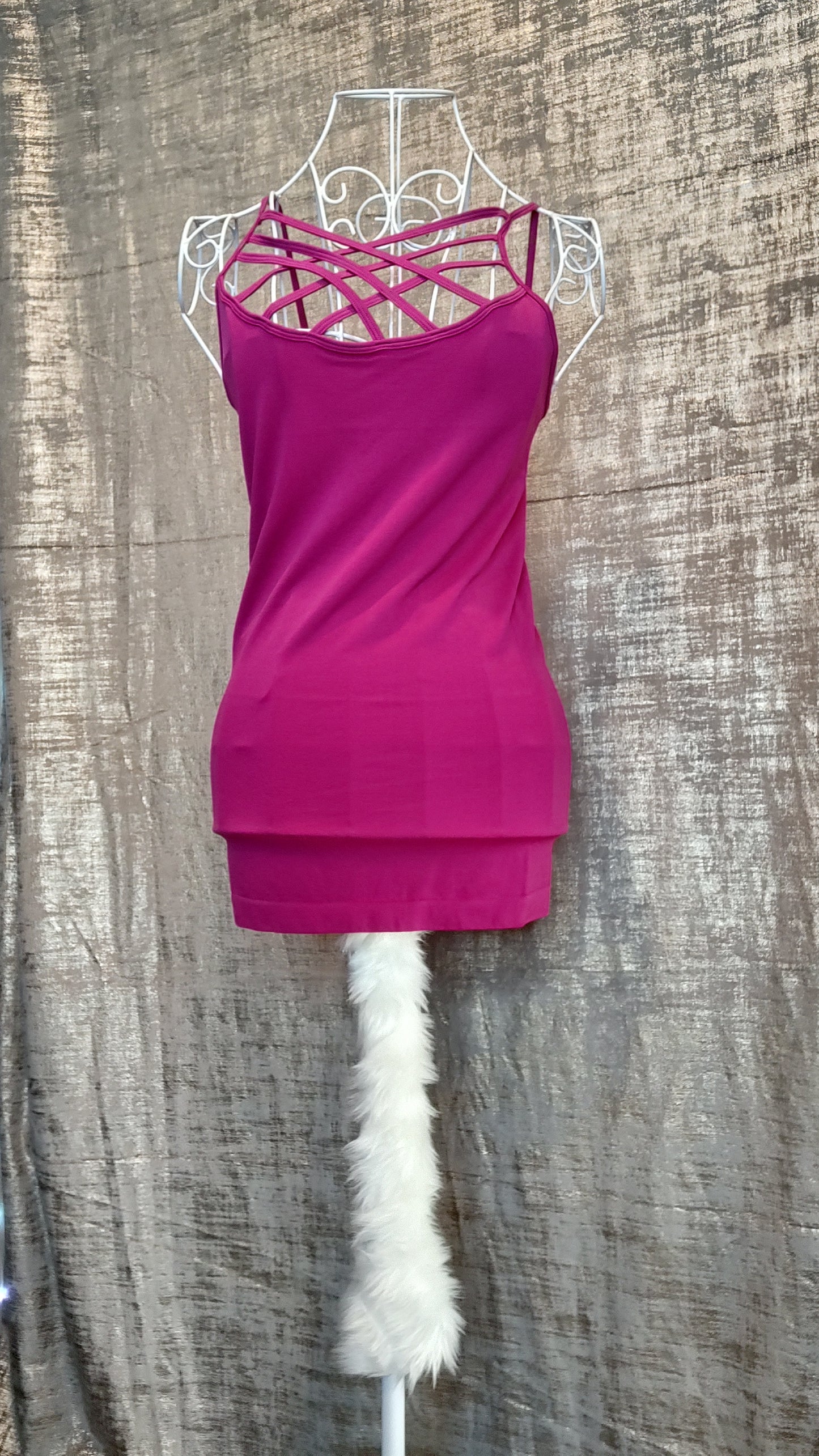 Zenana Viral Criss-Cross Cami- S-XL