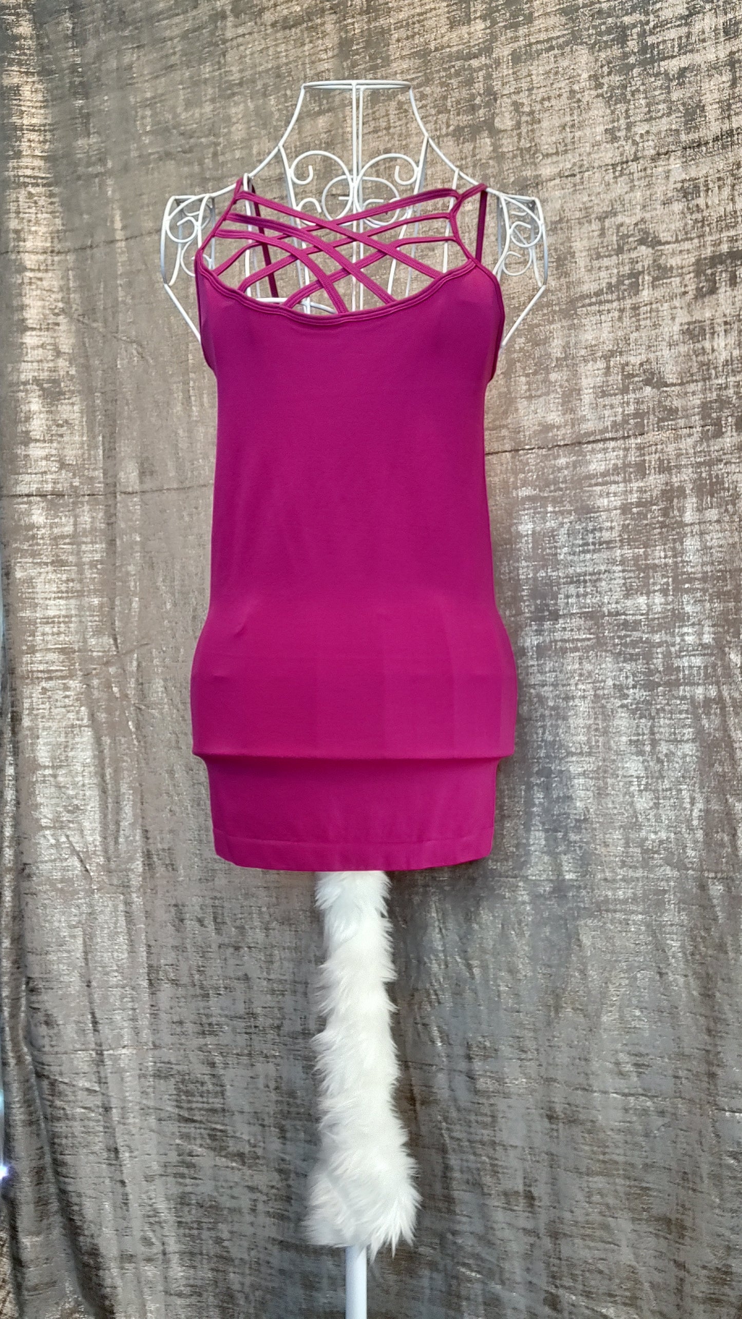 Zenana Viral Criss-Cross Cami- S-XL