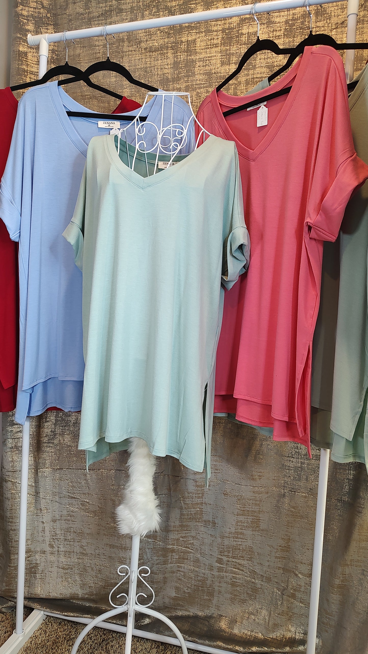 Zenana Perfect Boyfriend Tee- PLUS