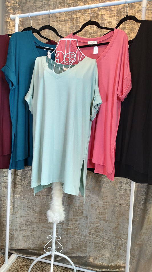 Zenana Perfect Boyfriend Tee- S-XL