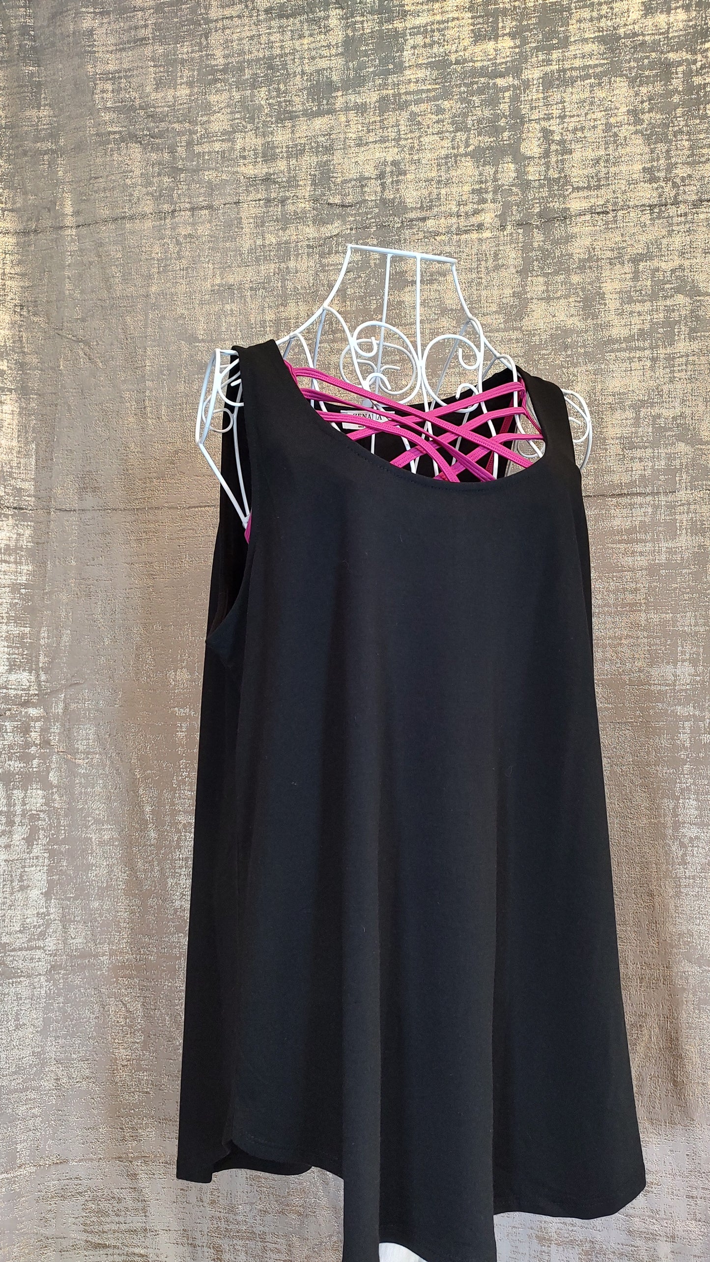 Zenana Viral Criss-Cross Cami- S-XL