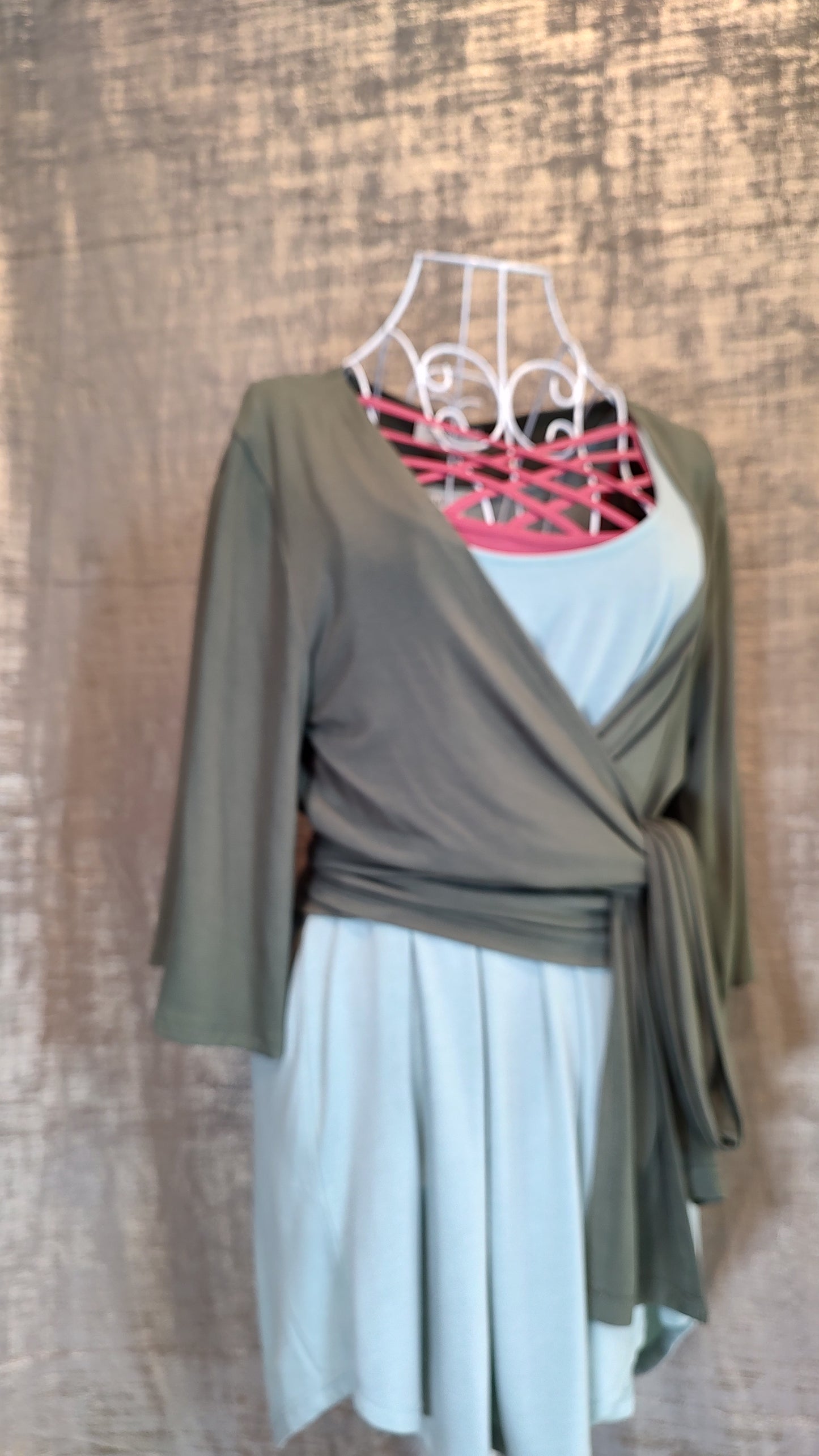 Zenana Luxe Front Tie Cropped Cardigan- S-XL