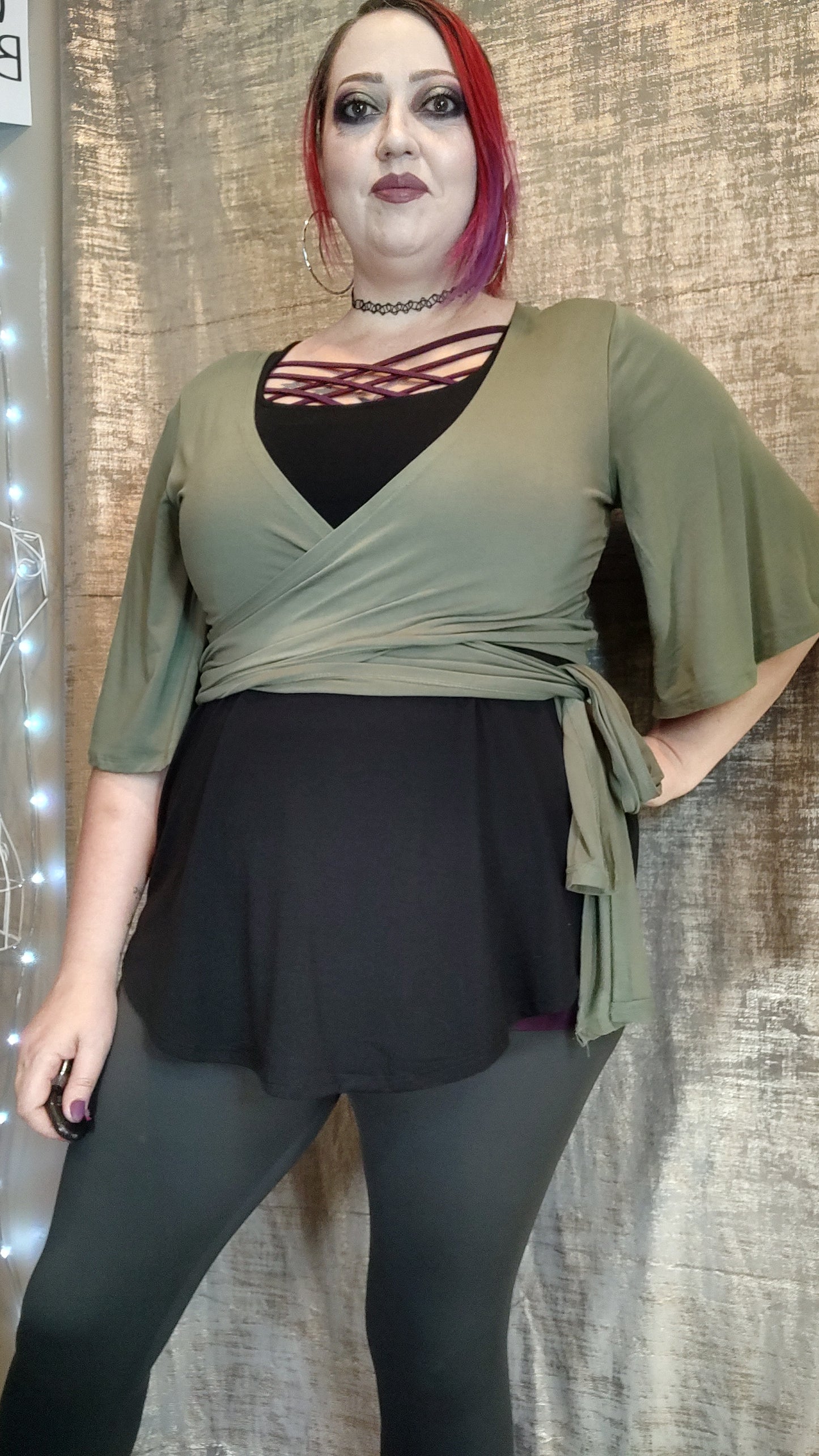 Zenana Luxe Front Tie Cropped Cardigan- S-XL