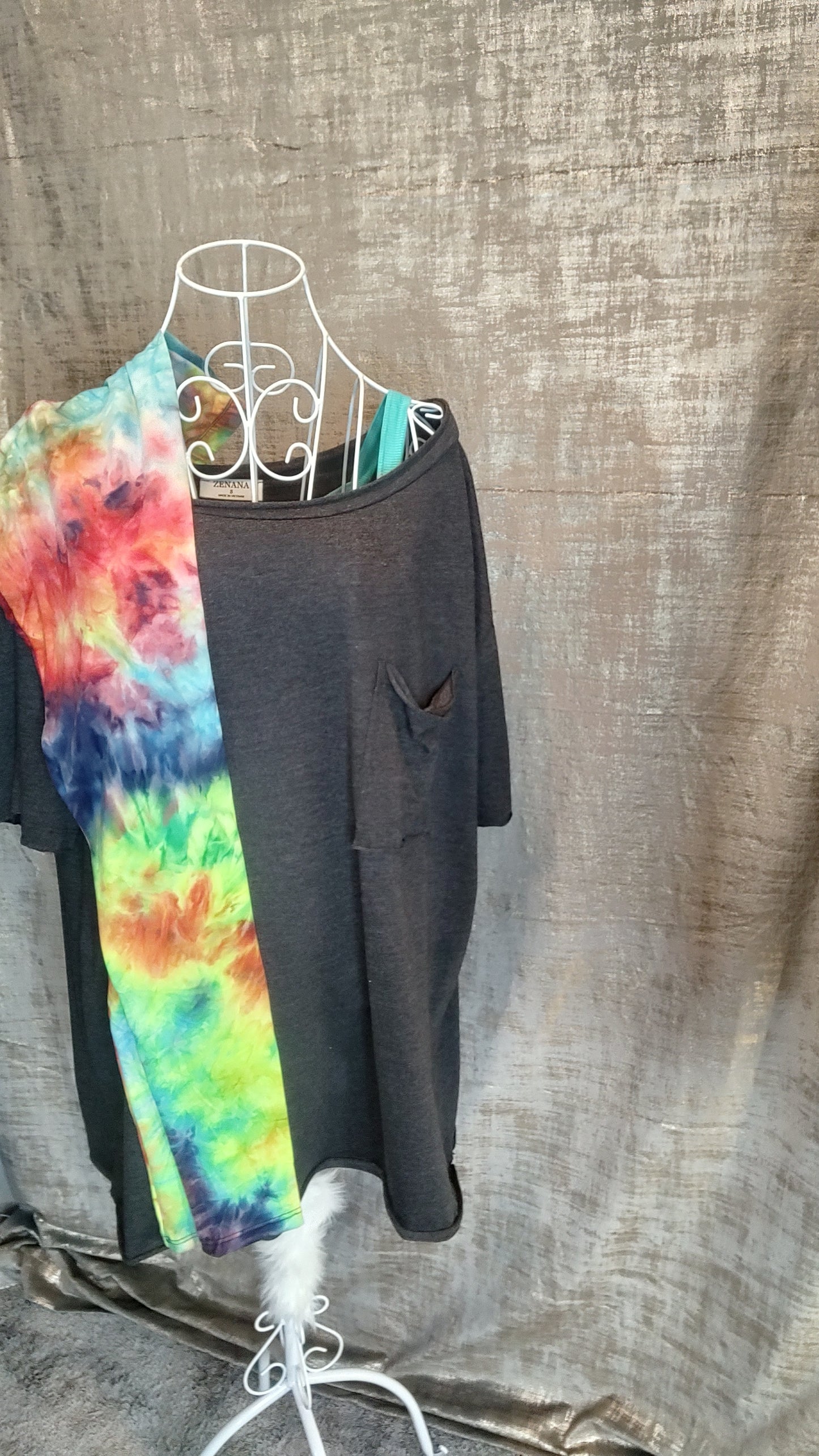 Zenana Oversized Boat Neck Tee- XS-XL