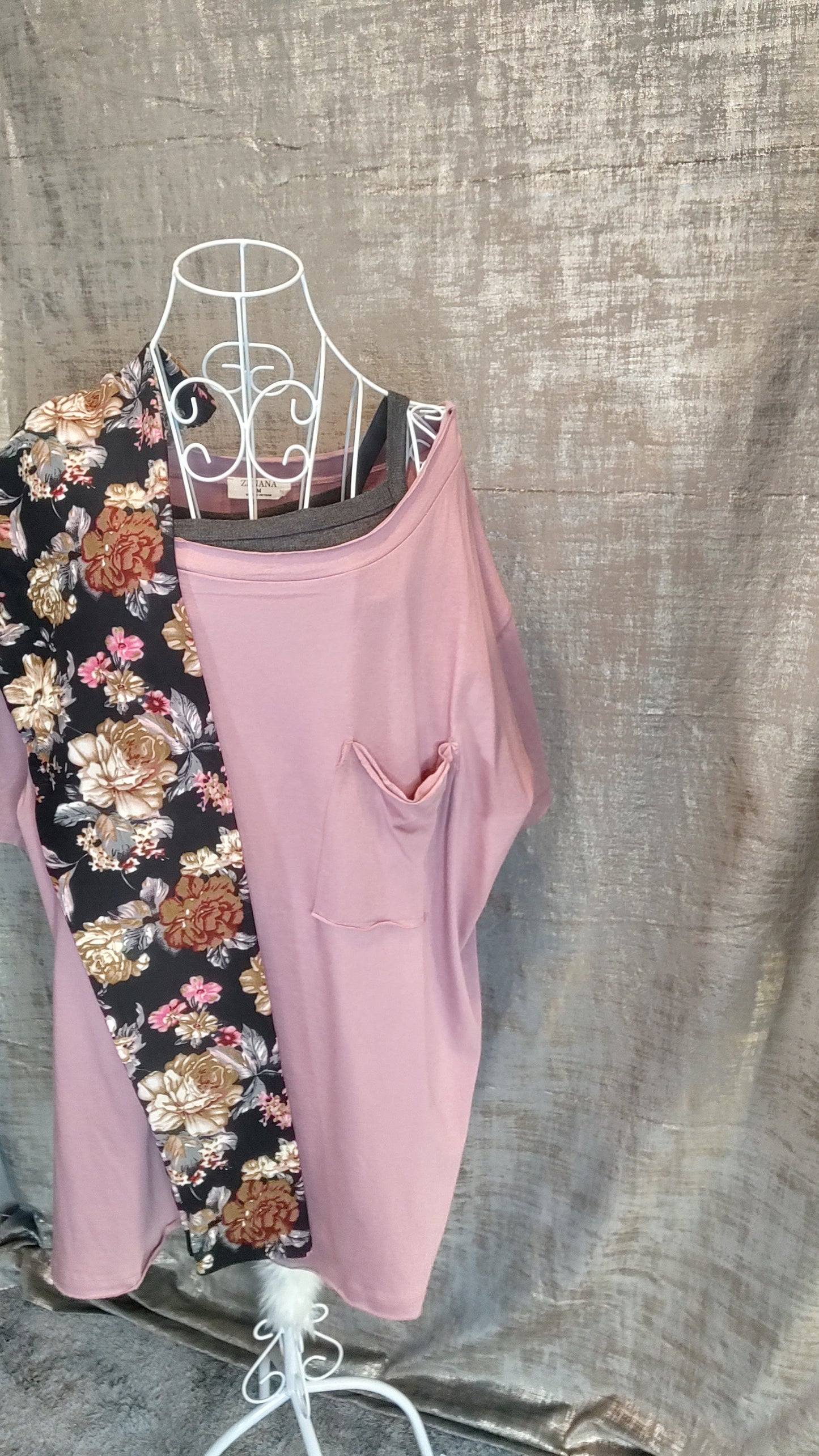 Zenana Oversized Boat Neck Tee- XS-XL