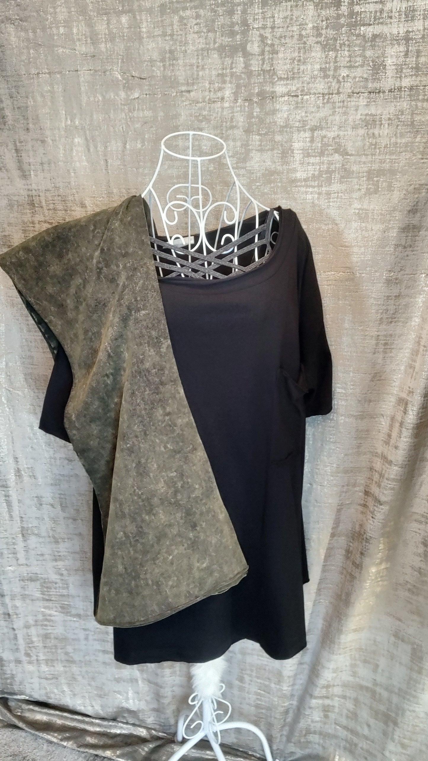 Zenana Oversized Boat Neck Tee- XS-XL