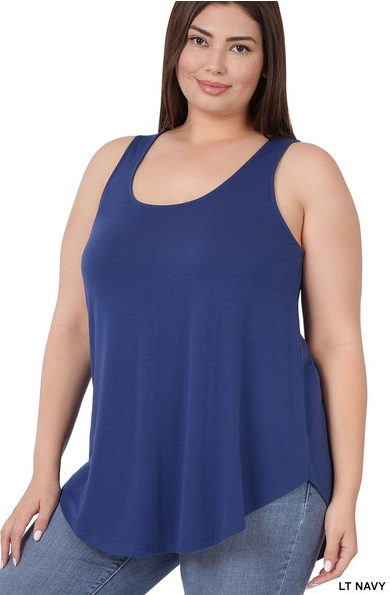 Zenana Perfect Tanktop- PLUS