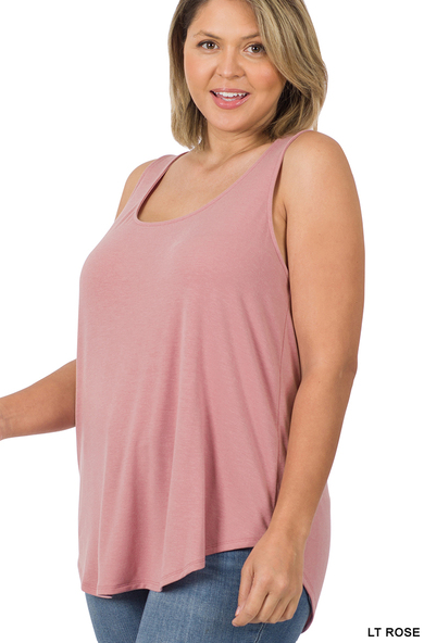 Zenana Perfect Tanktop- PLUS