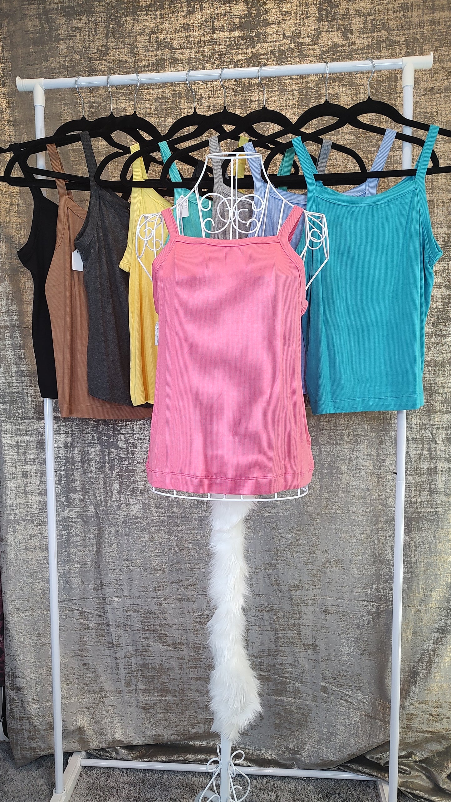 Zenana Ultra Soft Ribbed Cami- XS-XL